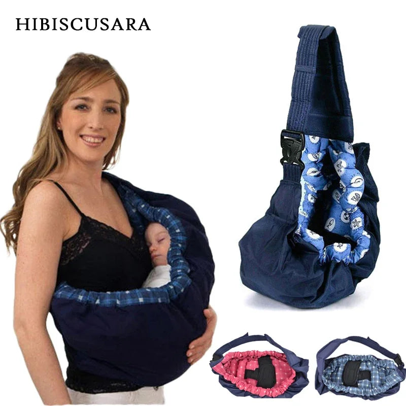 Porte-bébé Écharpe Ajustable Respirant - Accessoire Parental Aisé et Confortable